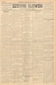 Dziennik Kijowski : pismo polityczne, społeczne i literackie. 1911, nr 226