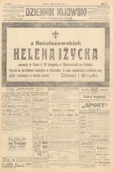 Dziennik Kijowski : pismo polityczne, społeczne i literackie. 1911, nr 231
