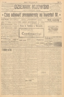 Dziennik Kijowski : pismo polityczne, społeczne i literackie. 1911, nr 244