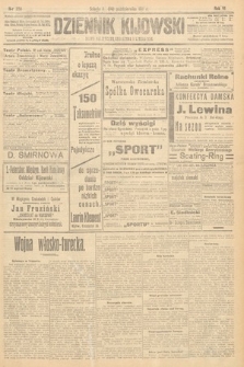 Dziennik Kijowski : pismo polityczne, społeczne i literackie. 1911, nr 258