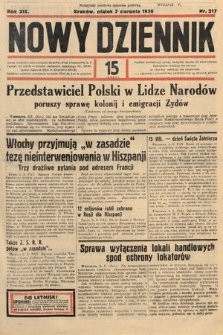 Nowy Dziennik. 1936, nr 217