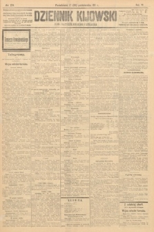 Dziennik Kijowski : pismo polityczne, społeczne i literackie. 1911, nr 274