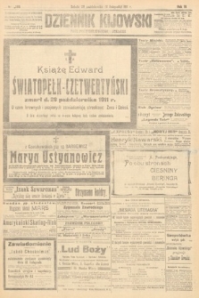 Dziennik Kijowski : pismo polityczne, społeczne i literackie. 1911, nr 286