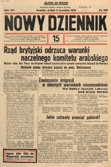 Nowy Dziennik. 1936, nr 245