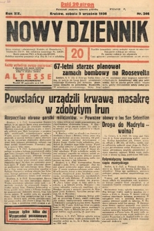 Nowy Dziennik. 1936, nr 246