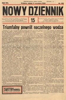 Nowy Dziennik. 1936, nr 252