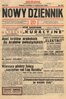 Nowy Dziennik. 1936, nr 273