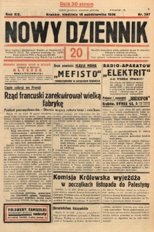 Nowy Dziennik. 1936, nr 287