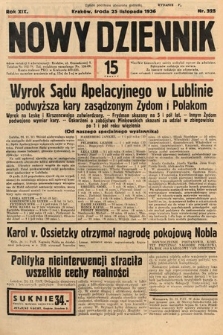 Nowy Dziennik. 1936, nr 325