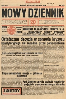 Nowy Dziennik. 1936, nr 336