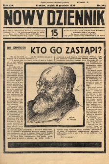 Nowy Dziennik. 1936, nr 341