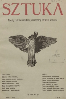 Sztuka : miesięcznik ilustrowany poświęcony sztuce i kulturze. 1912, z. 1