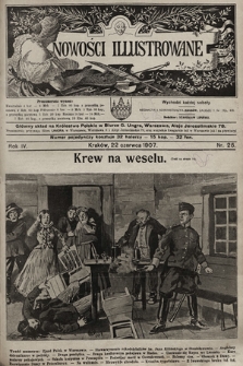 Nowości Illustrowane. 1907, nr 25