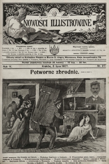 Nowości Illustrowane. 1907, nr 27