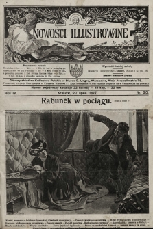 Nowości Illustrowane. 1907, nr 30