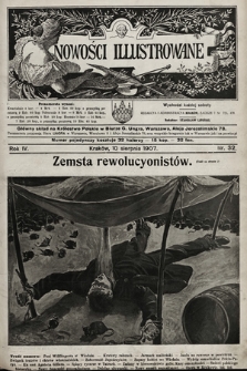 Nowości Illustrowane. 1907, nr 32