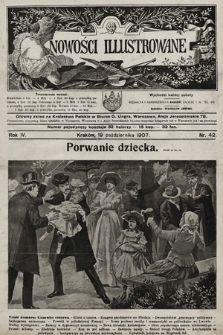 Nowości Illustrowane. 1907, nr 42