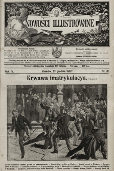 Nowości Illustrowane. 1907, nr 51
