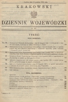Krakowski Dziennik Wojewódzki. 1932, nr 23