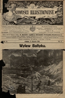 Nowości Illustrowane. 1914, nr 3