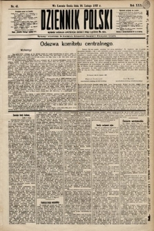 Dziennik Polski. 1897, nr 41