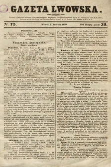 Gazeta Lwowska. 1850, nr 75