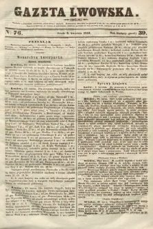 Gazeta Lwowska. 1850, nr 76