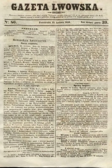 Gazeta Lwowska. 1850, nr 86
