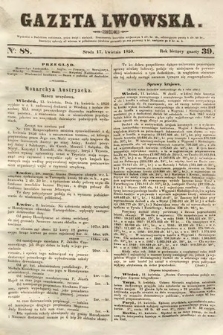 Gazeta Lwowska. 1850, nr 88