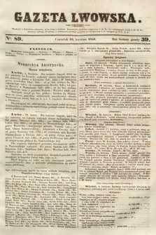 Gazeta Lwowska. 1850, nr 89
