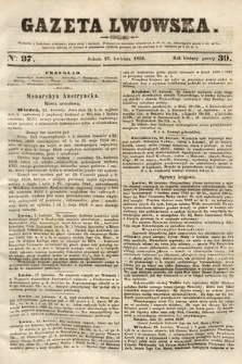 Gazeta Lwowska. 1850, nr 97