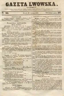 Gazeta Lwowska. 1850, nr 99