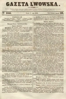 Gazeta Lwowska. 1850, nr 100