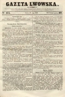 Gazeta Lwowska. 1850, nr 114