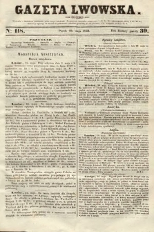 Gazeta Lwowska. 1850, nr 118