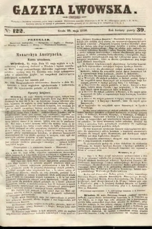 Gazeta Lwowska. 1850, nr 122