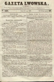 Gazeta Lwowska. 1850, nr 123