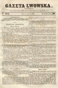 Gazeta Lwowska. 1850, nr 124