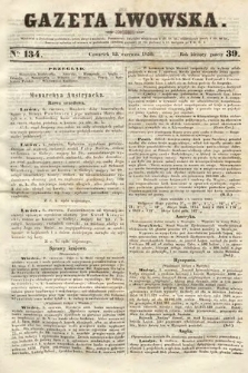 Gazeta Lwowska. 1850, nr 134