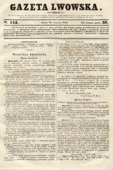 Gazeta Lwowska. 1850, nr 142