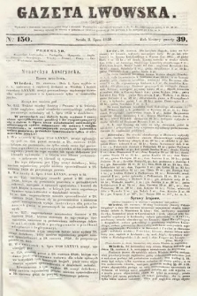 Gazeta Lwowska. 1850, nr 150