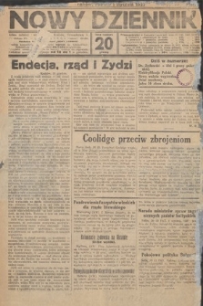 Nowy Dziennik. 1927, nr 1