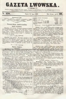 Gazeta Lwowska. 1850, nr 158