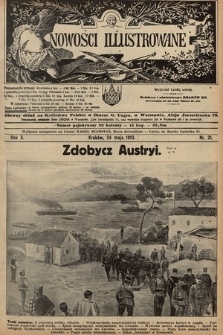 Nowości Illustrowane. 1913, nr 21