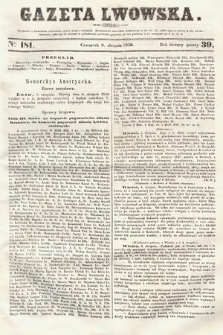 Gazeta Lwowska. 1850, nr 181