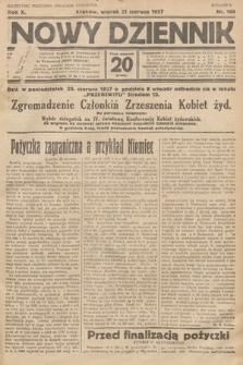 Nowy Dziennik. 1927, nr 160