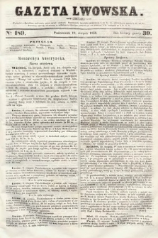 Gazeta Lwowska. 1850, nr 189