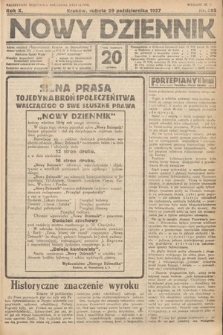 Nowy Dziennik. 1927, nr 285