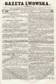 Gazeta Lwowska. 1850, nr 197