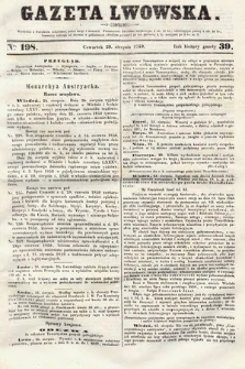 Gazeta Lwowska. 1850, nr 198